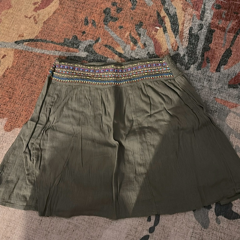 Cute embroidered skirt